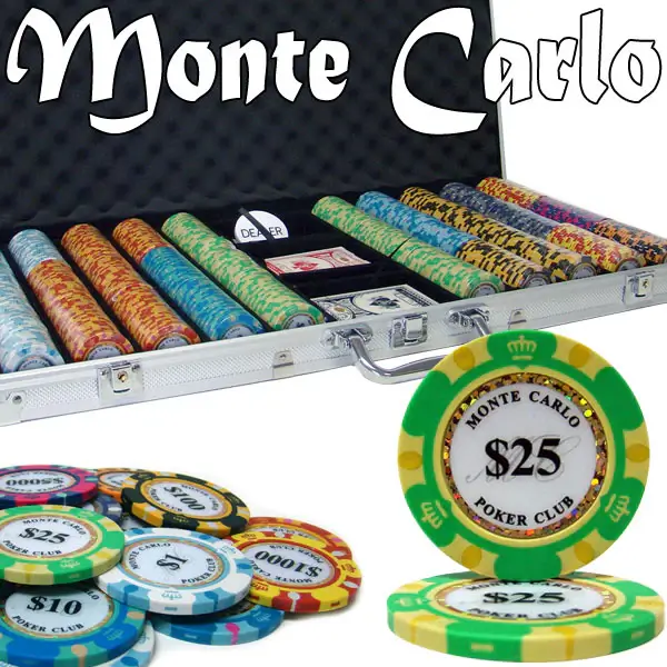 Monte Carlo Poker Set